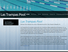Tablet Screenshot of lastrampaspool.com